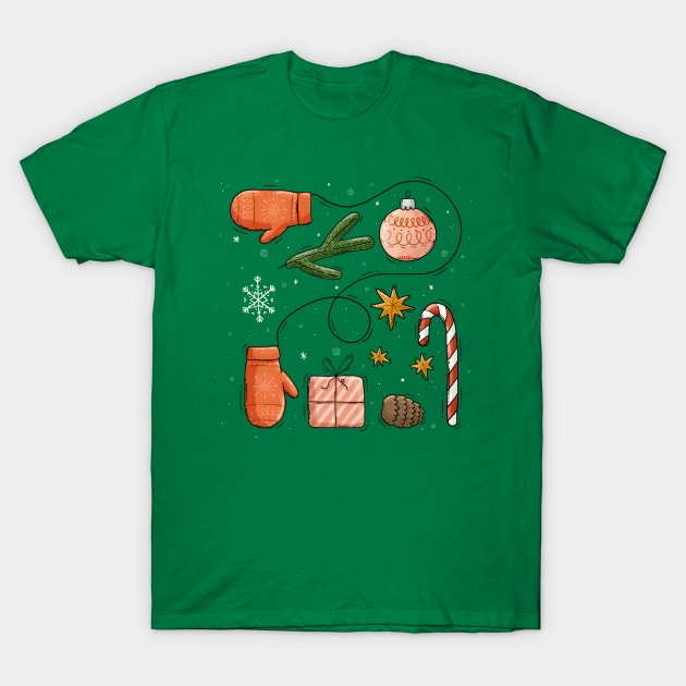 Festive Mood T-Shirt by Tania Tania